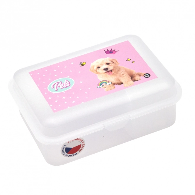 Lunchbox met vakje voor huisdieren