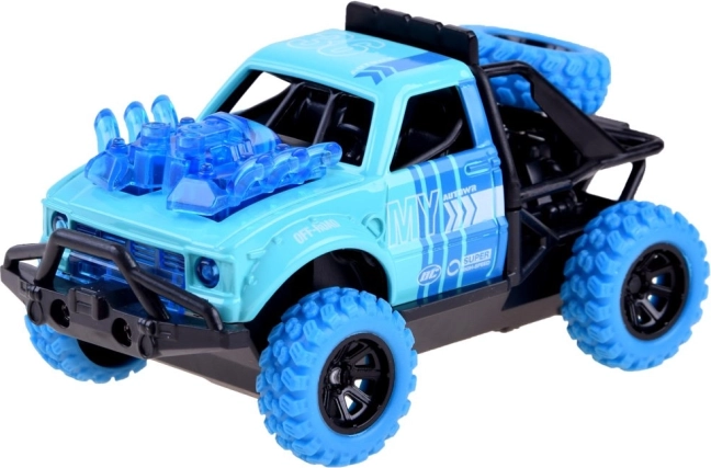 Metal 4x4 Predator Toy Car with Lights and Sounds – Blue
