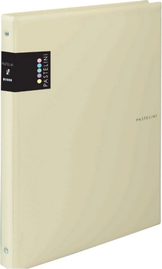 Karis A5 Pastel Yellow Ring Notebook