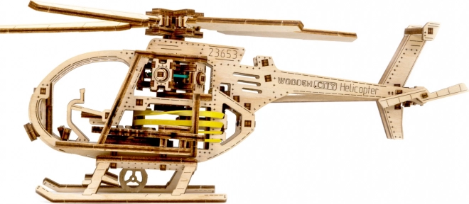 Houten 3D-puzzel helikopter