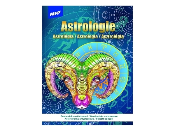 Anti-Stress Coloring Book Astrology