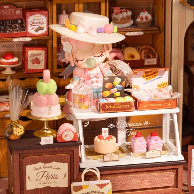 Rolife DIY 3D Wooden Puzzle Candy Shop