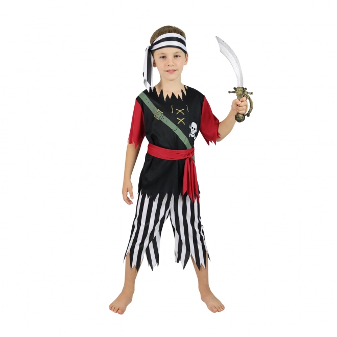 Kinder piratenkostuum met sjaal
