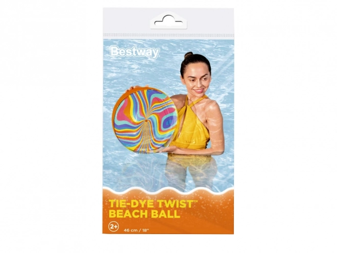 Bestway opblaasbaar strandbal Twist 46 cm