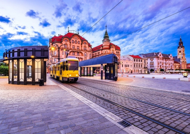 Puzzel Unieplein, Oradea, 1000 stukjes
