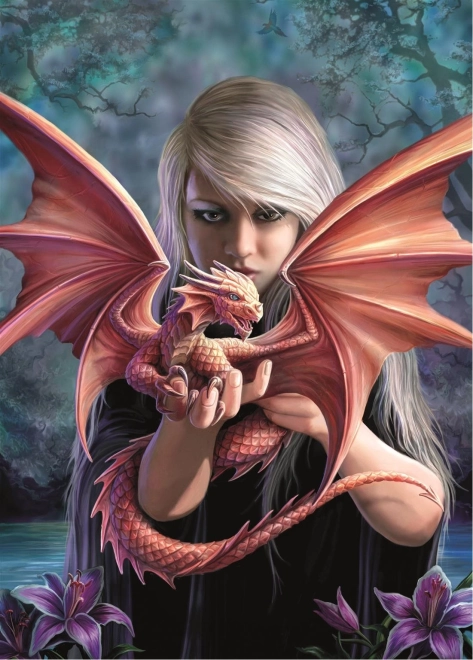 Puzzle 1000 Pieces Anne Stokes: Dragon Queen