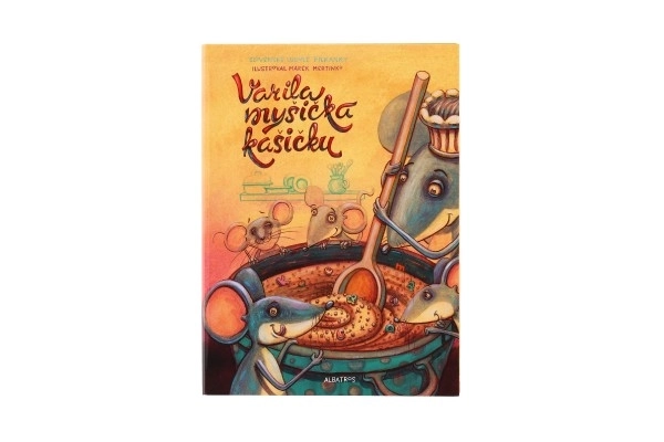 Leporelo De muis kookte pap 15,5x21 cm voor kinderen vanaf 2 jaar
