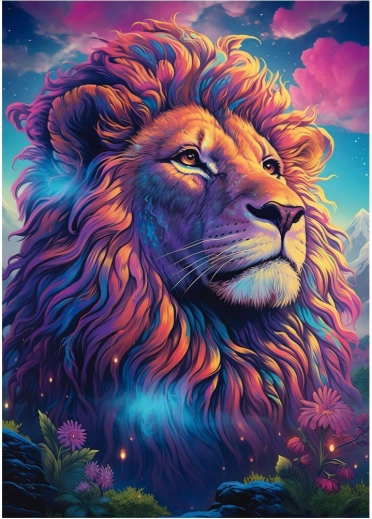 Schmidt Puzzle Multicolored Majesty 1000 Pieces