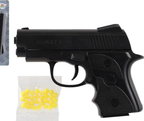 pistolet en plastique à billes 14 cm