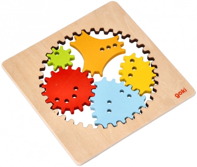 Houten spirograaf Goki