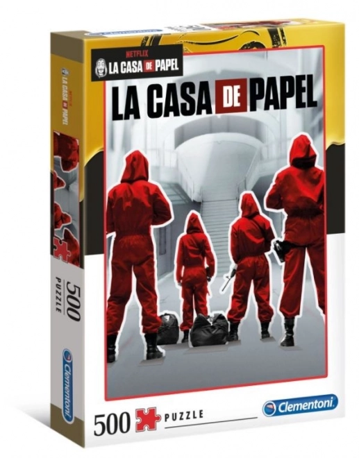 Clementoni Puzzel Netflix: Papírový dům 500 stuks