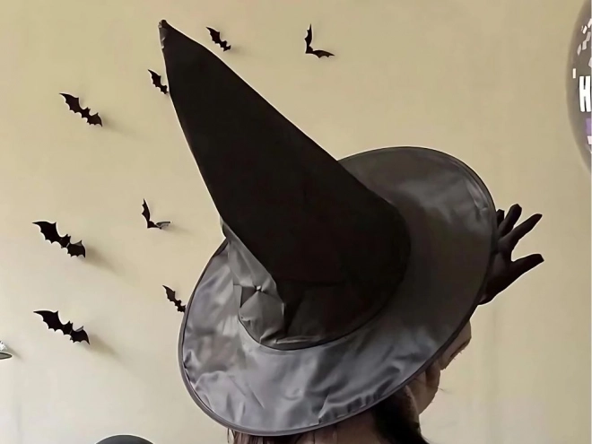 Zwarte toverhoed voor Halloween