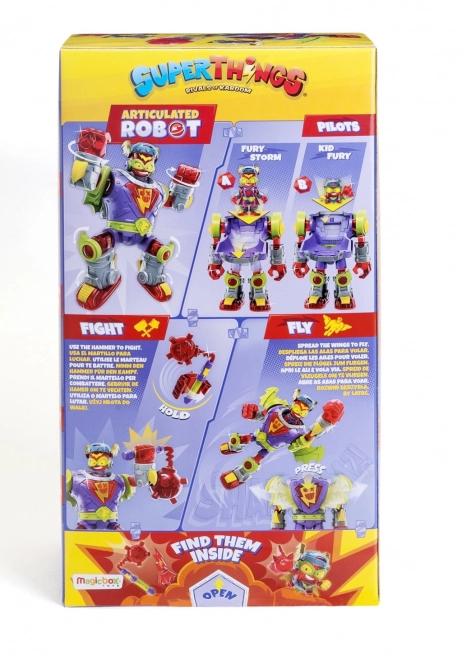 Robot Action Figure - SuperThings Fury Storm