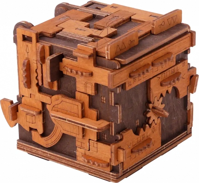 Houten puzzeldoos escape room 149 stukjes