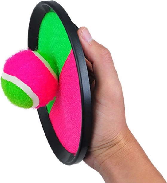 Buitenspel - Vangbal met klittenbandbal