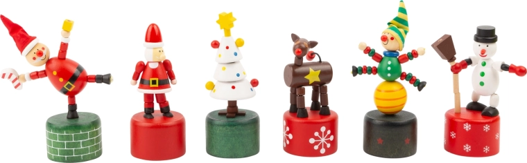 Small Foot Display Christmas Dancing Figurine 12 pcs