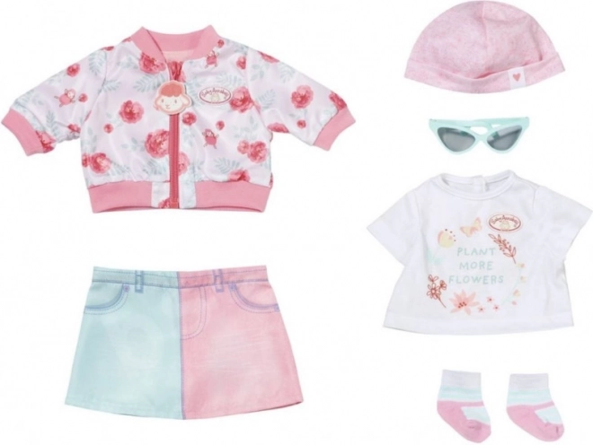 Baby Annabell Lente-outfit Deluxe, 43 cm