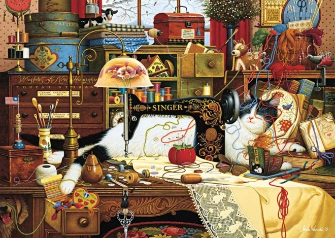 Puzzle Maggie Unordentliche 1000 Teile SCHMIDT