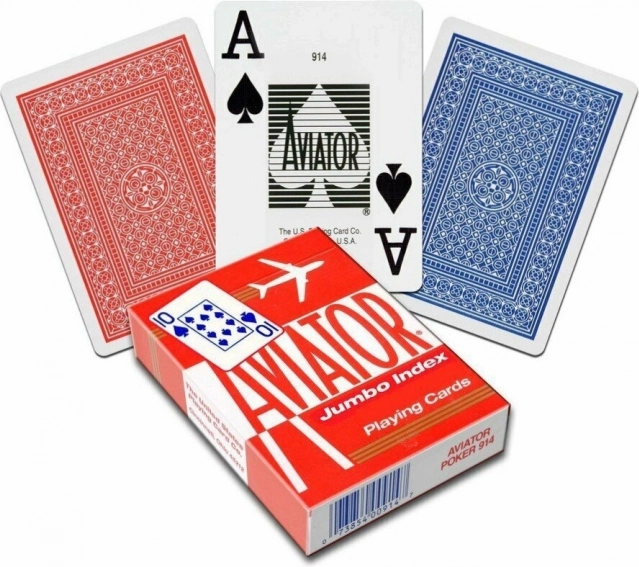 Aviator-kaarten met Jumbo-index