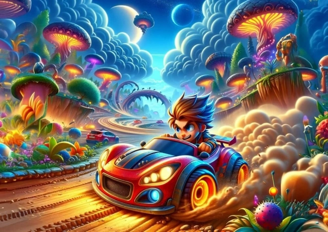 Puzzel Gemene Racer 100 stukjes