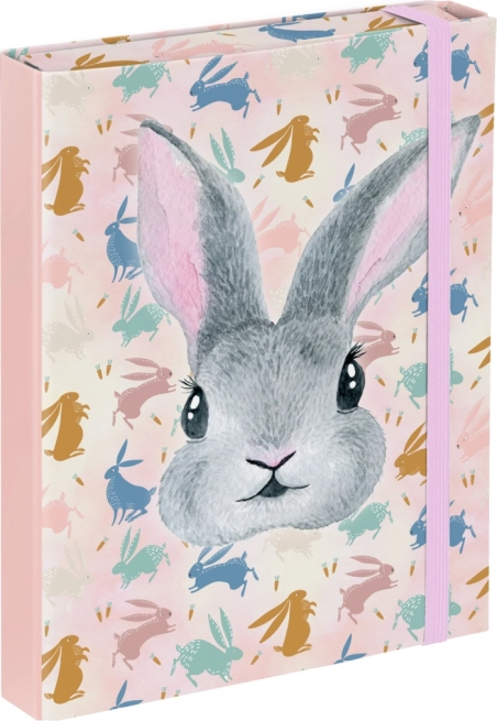 Baagl chemise pour cahiers scolaires A5 Bunny