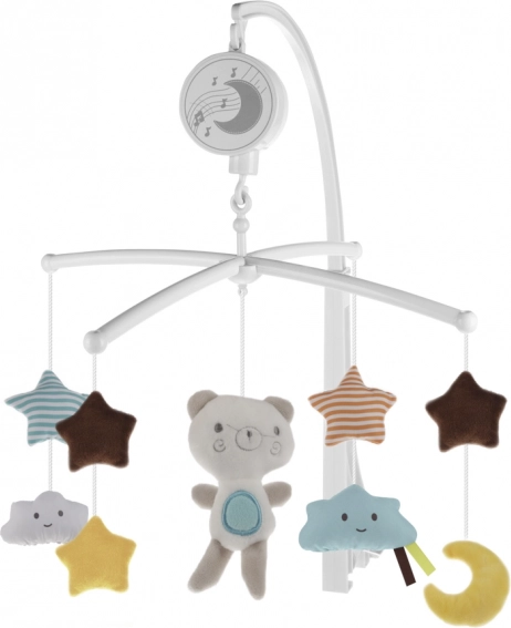 Crib Mobile with Bears and Stars