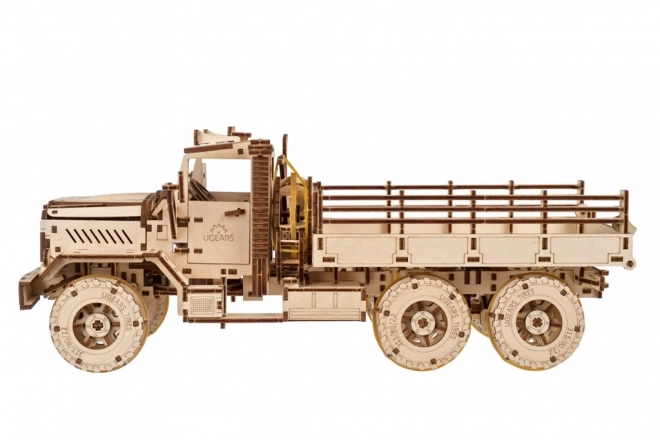 Ugears 3D houten mechanische puzzel Vrachtwagen CARGO
