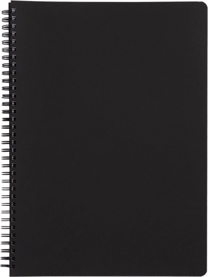 Bloc à anneaux A5 PP Classic noir