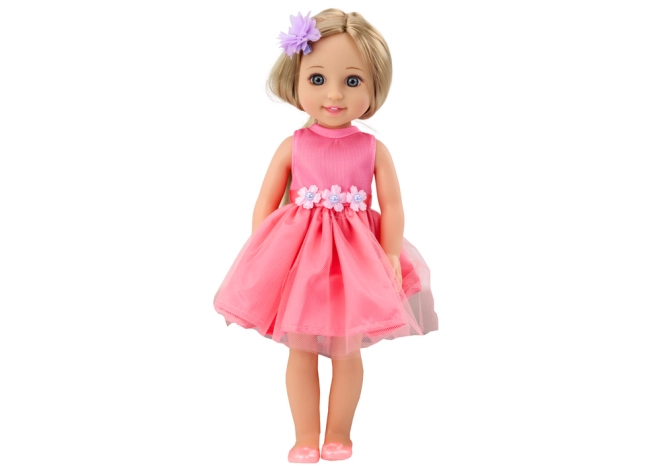 Elegantes rosa Kleid