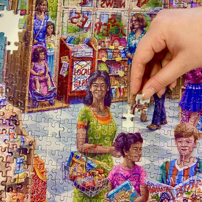 GIBSONS Puzzel Dorpsnieuws 1000 stukjes