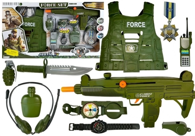 Militaire pistoolset Schieten met lawaai Stretch