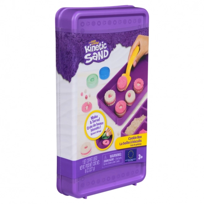 Kinetisch zand voor het maken van taartjes
