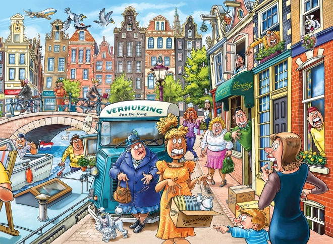 Jumbo puzzel Wasgij 45: Verhuizing 1000 stukjes
