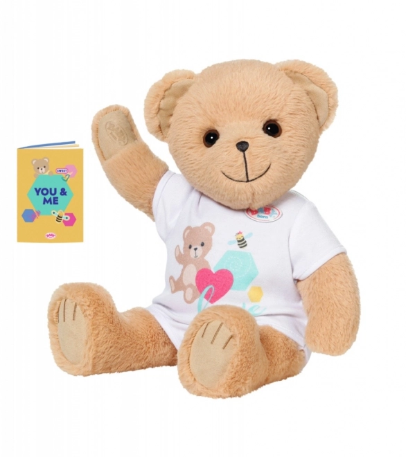 Knuffel BABY born, witte kleding