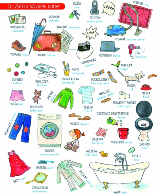 The Big Little Words Book for Young Storytellers (Slovak Edition)