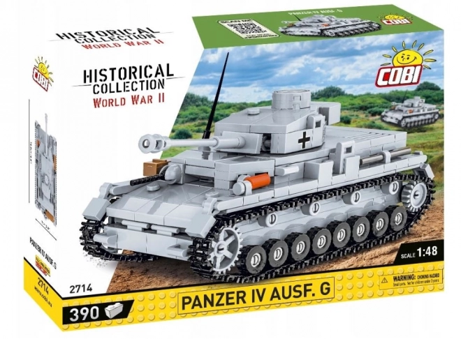 COBI 2714 II WW Panzer IV Ausf D, 1:48, 320 k