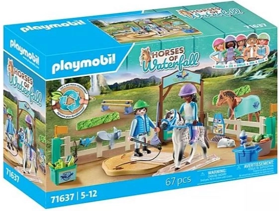 Aire de jeu pour chevaux Playmobil Horses of Waterfall