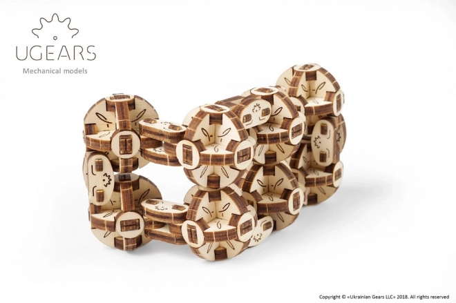 Ugears 3D puzzel - Flexi kubus 144 stukjes
