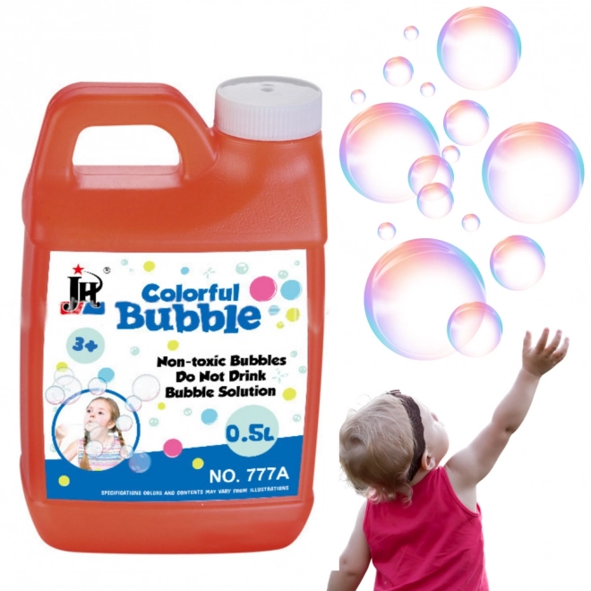 Liquide à bulles arc-en-ciel 0,5 L