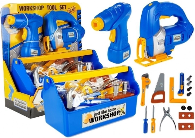 Kinder-Werkzeugset im Koffer WORKSHOP