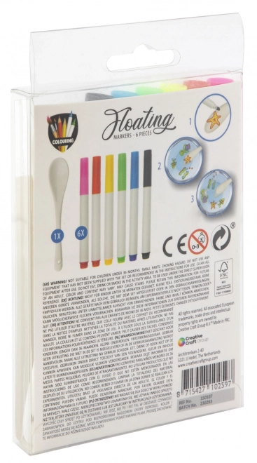 Set of Floating Markers