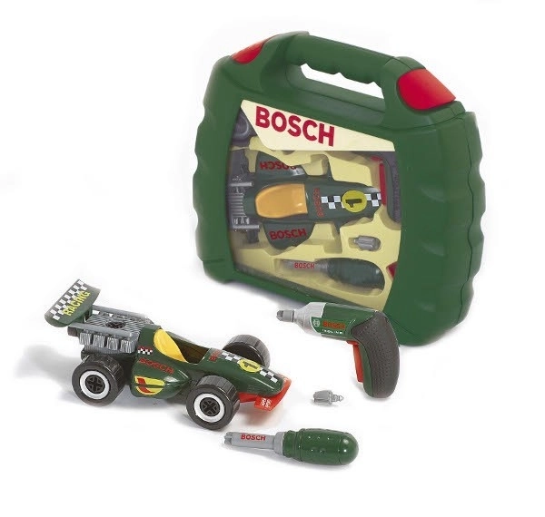 Valise Bosch avec voiture et perceuse
