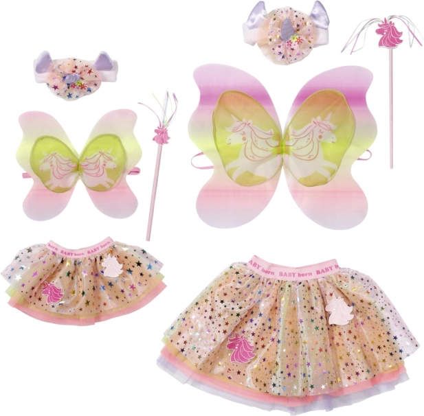 BABY born Kleding Unicorn voor pop en meisje