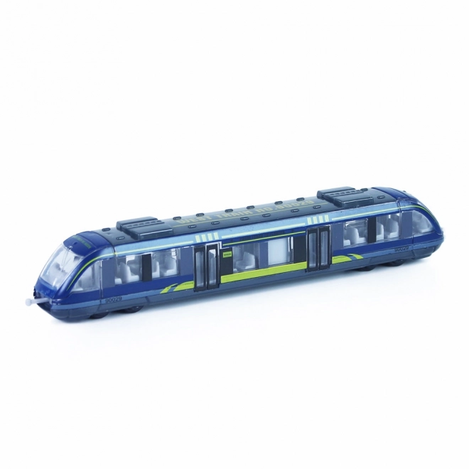 Moderne trein metaal/plastic 3 soorten