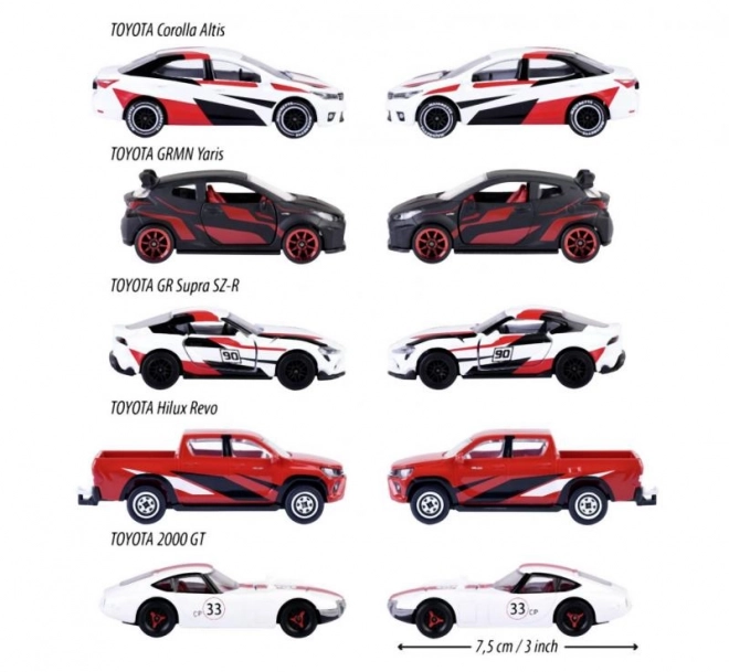 Toyota Racing Coffret cadeau 5 pcs