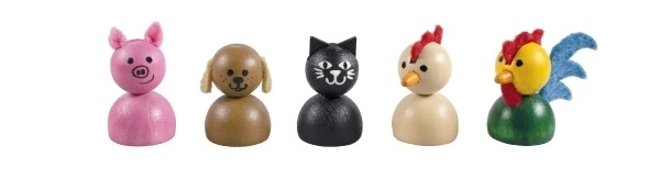 Magnetisch theater met dieren in sprookjes