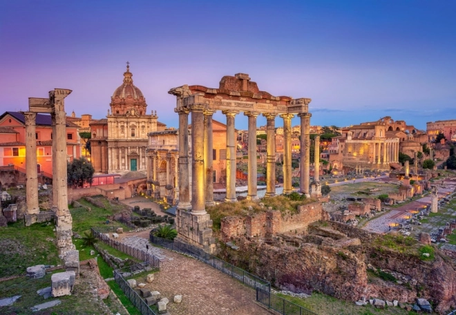 Puzzle mit 1000 Teilen – Forum Romanum, Rom, Italien