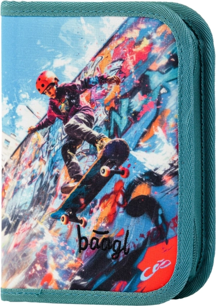 Školní etui enkel-laags Skatepark
