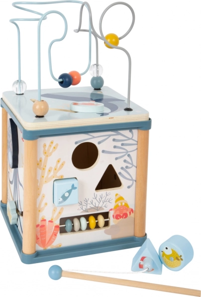 Cube d’activités monde sous-marin avec pêche magnétique