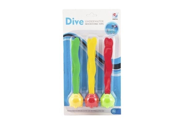 Leuke duikballetjes voor kinderen 3 stuks plastic